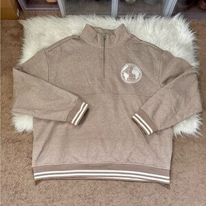 Half Zip Sweatshirt Size XXL